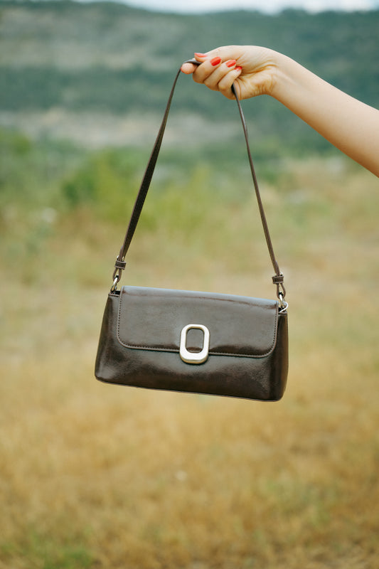 Larek Crossbody: Espresso