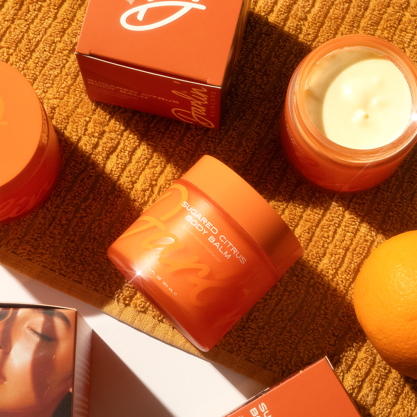 Citrus Vanilla Tallow Body Butter Moisturizer