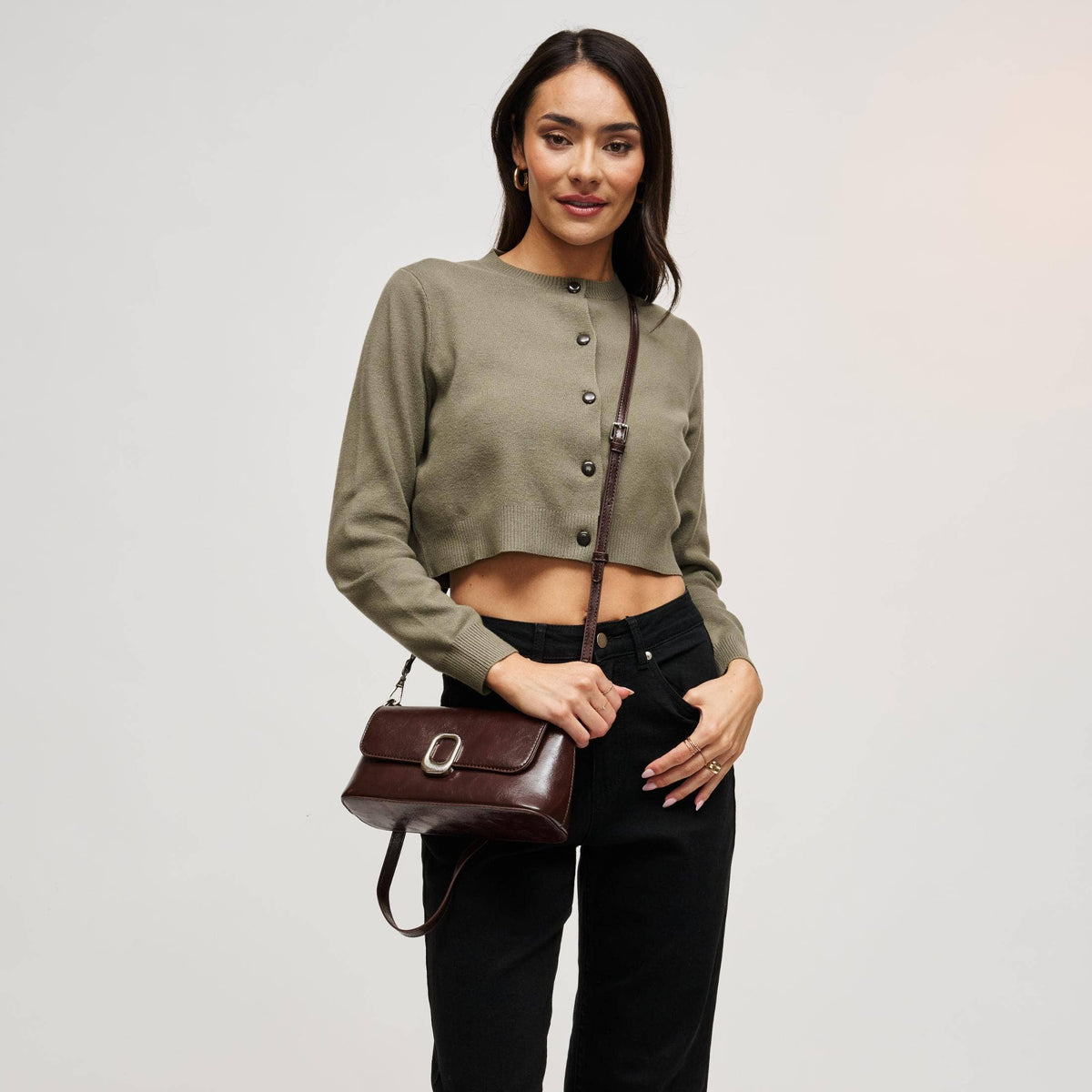 Larek Crossbody: Espresso