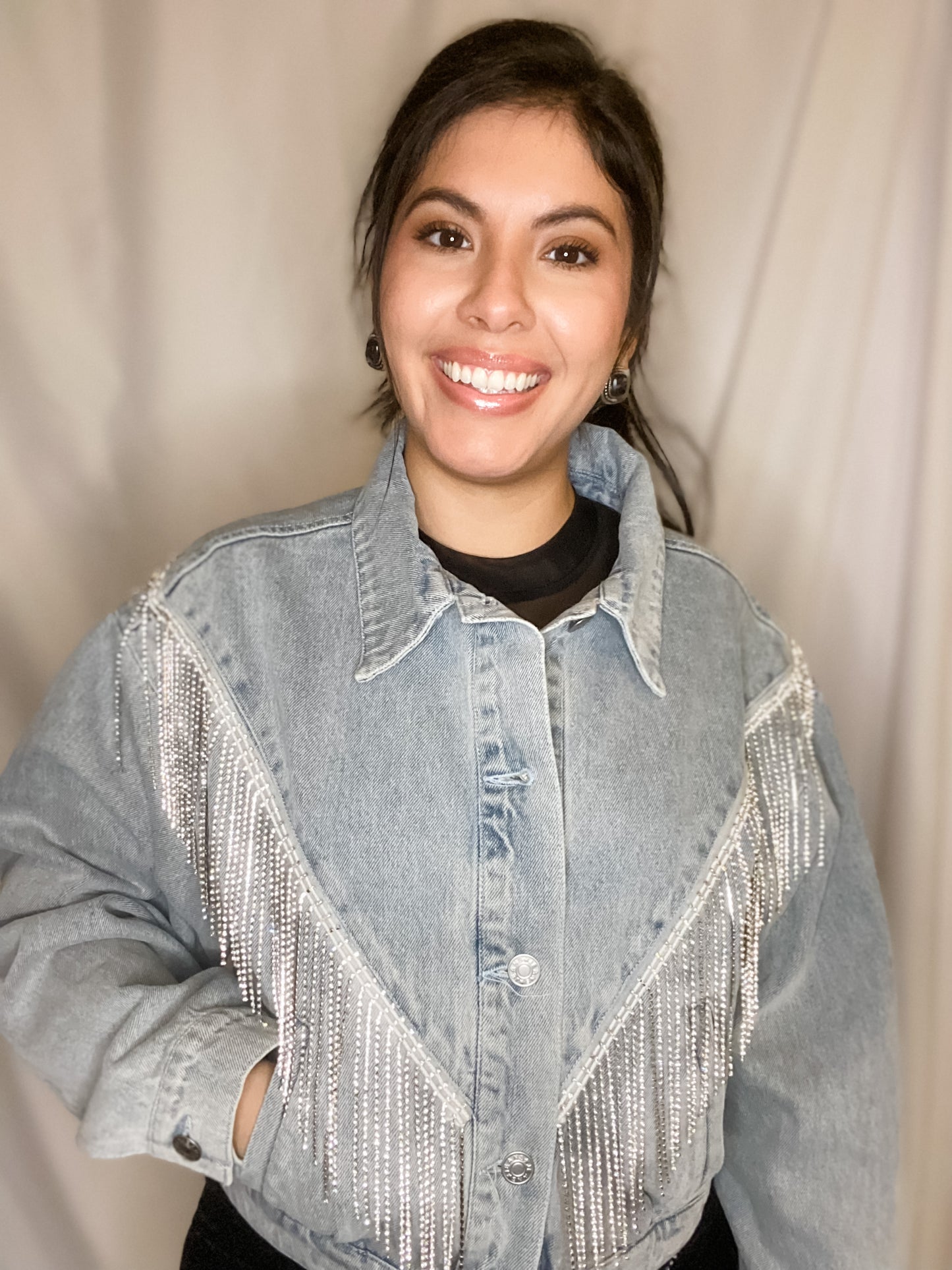 Denim & Rhinestones Jacket