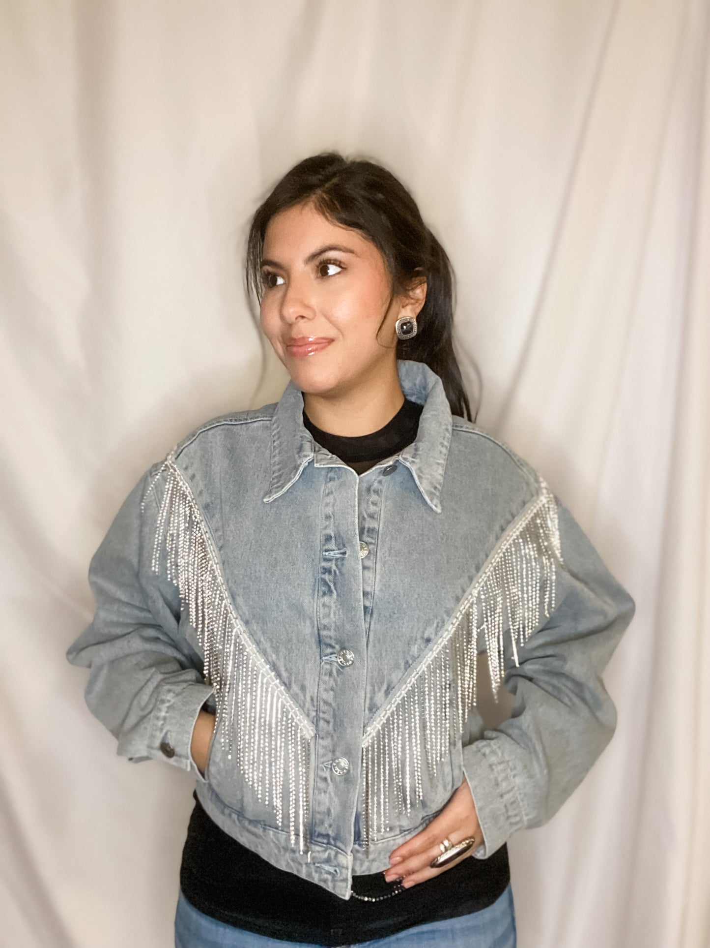 Denim & Rhinestones Jacket