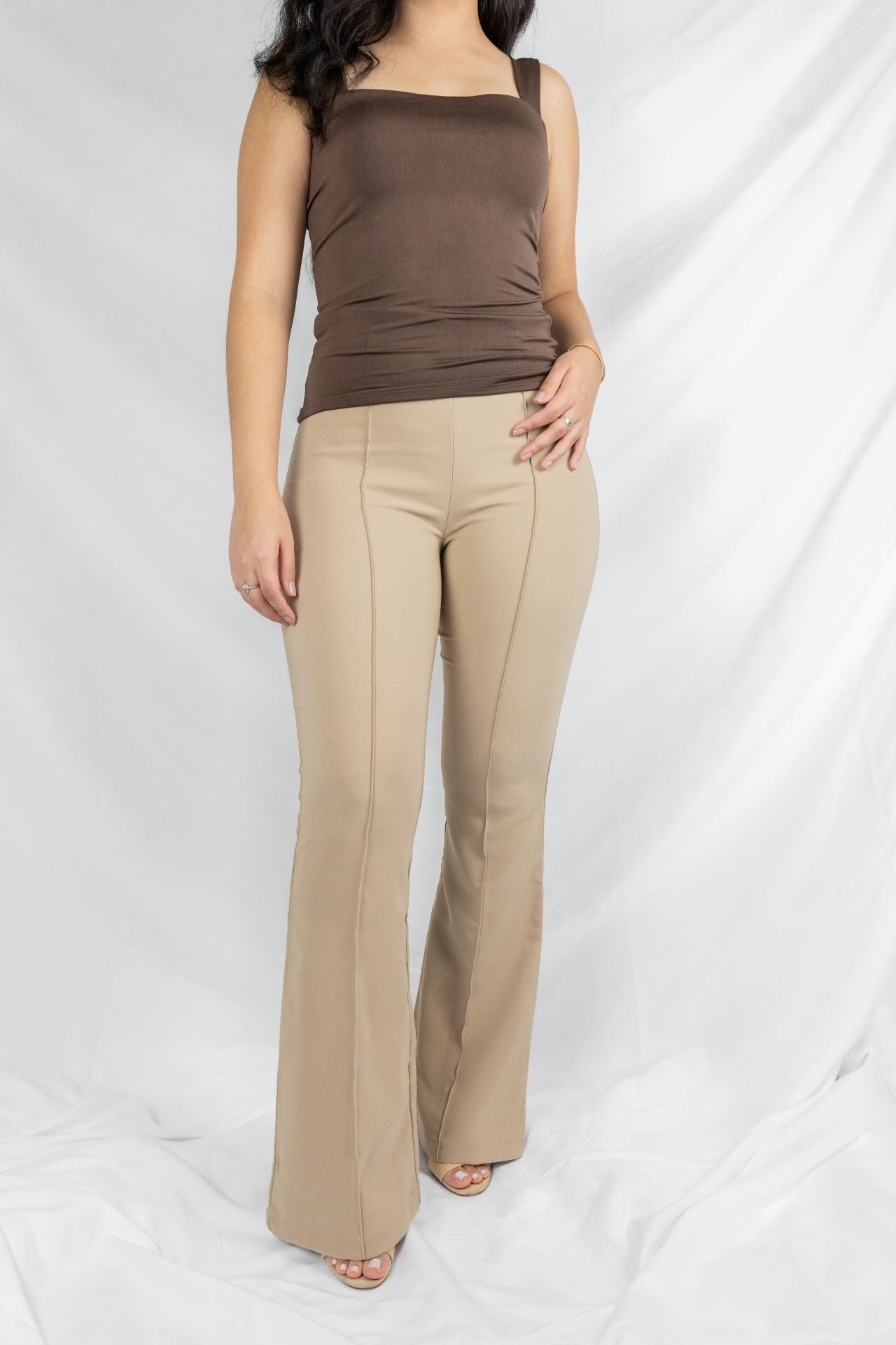 High Waist Khaki Pants