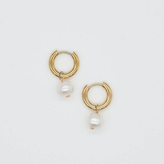 Pearl Mini Hoops